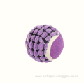 hot-sell eco-friendly plush tennis ball dog chew toy